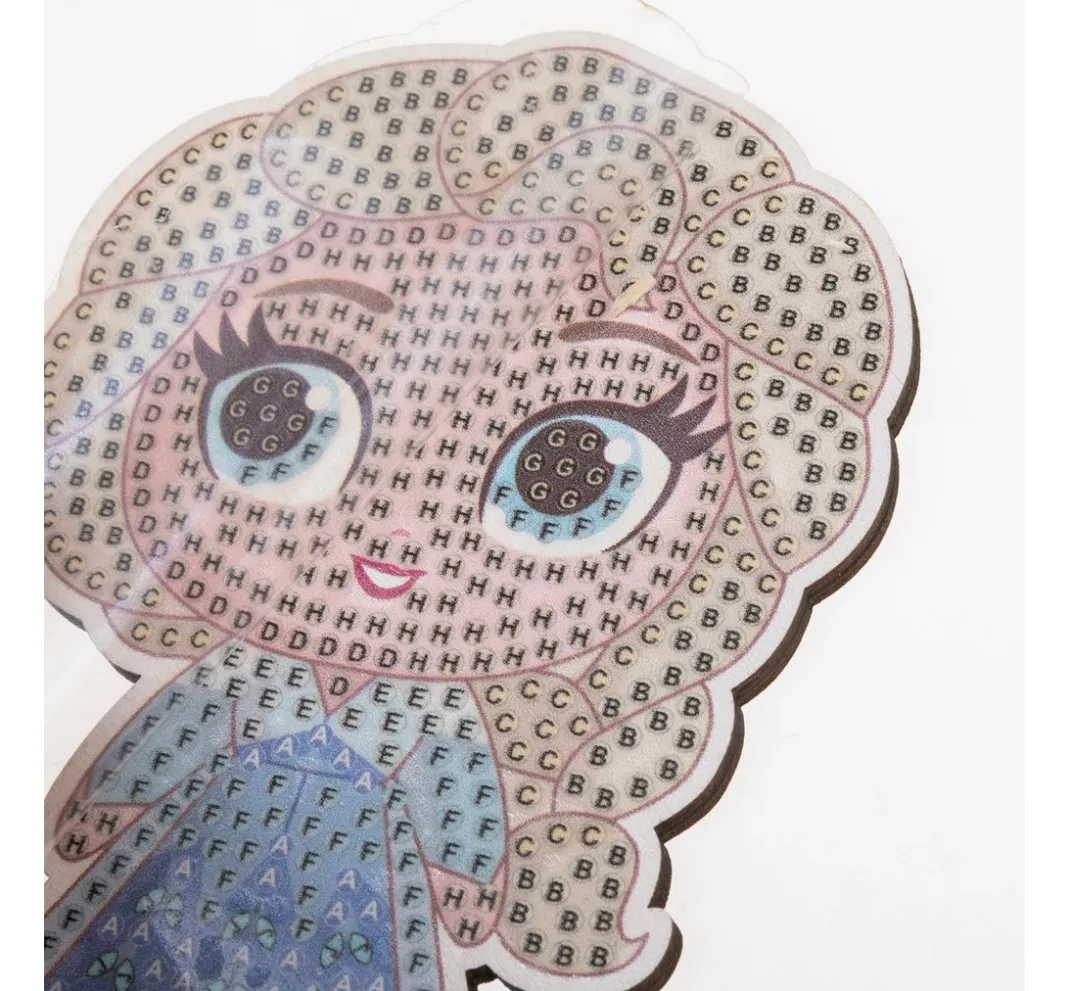 Craft Buddy Diamond Painting|Bastelsets>Diamond Painting "Crystal Art Buddy", 11 x 8 cm