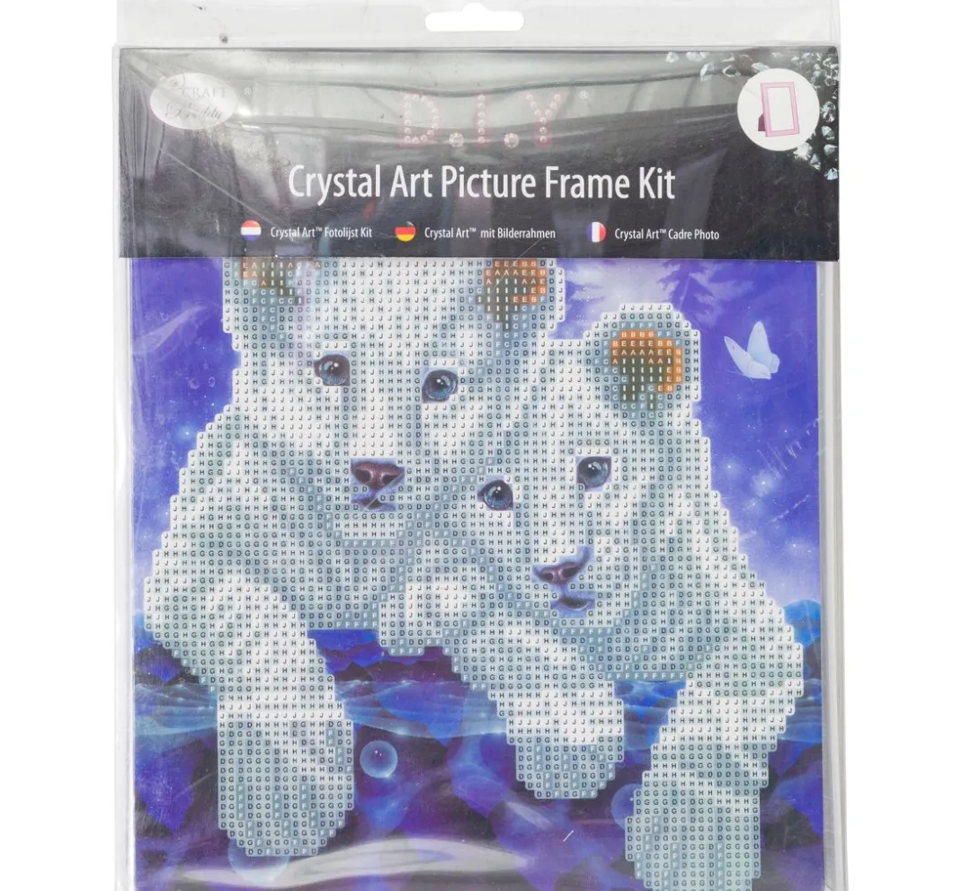 Craft Buddy Diamond Painting>Diamond Painting "Picture Frame Crystal Art"
