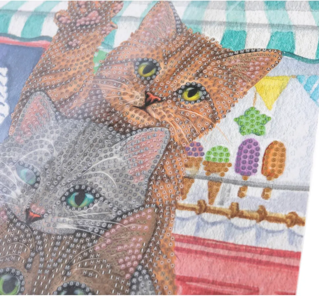 Craft Buddy Diamond Painting>Diamond Painting "Picture Frame Crystal Art"