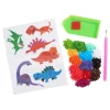 Kinder PRACHT Papier-Bastelsets|Diamond Karten & -Sticker>Diamond Painting Sticker Bastelset "Dinos"