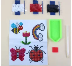 Kinder PRACHT Papier-Bastelsets|Diamond Karten & -Sticker><noscript><img width=