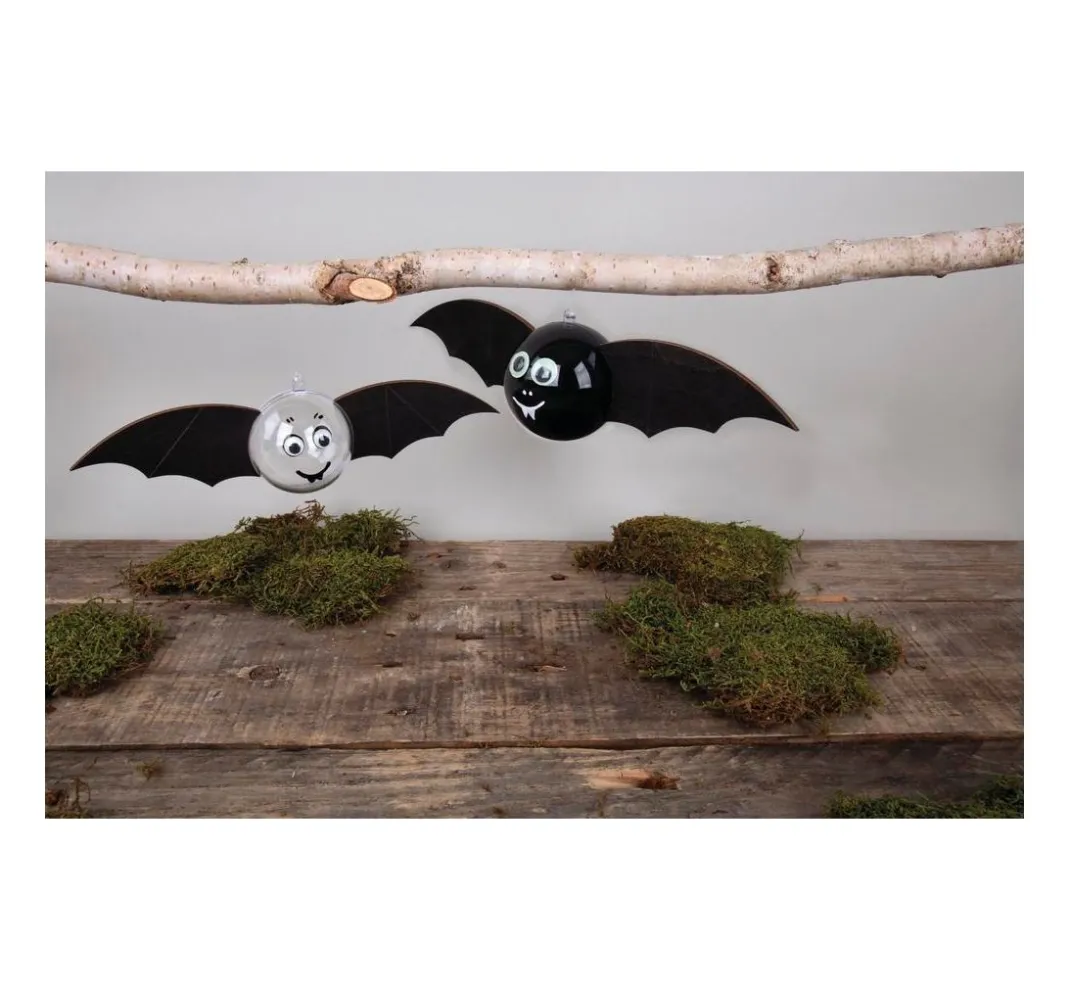 Kinder Rayher Deko-Bastelsets|Bastelsets>DIY-Bastelset "Fledermäuse"