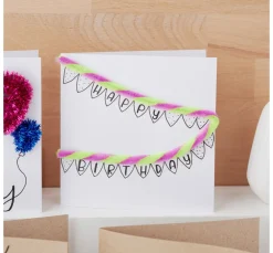 Craft UK Limited Kartengestaltung|Karten & Umschläge>Doppelkarten mit Umschlägen "Weiß", 12,5 x 12,5 cm, 50 Stück