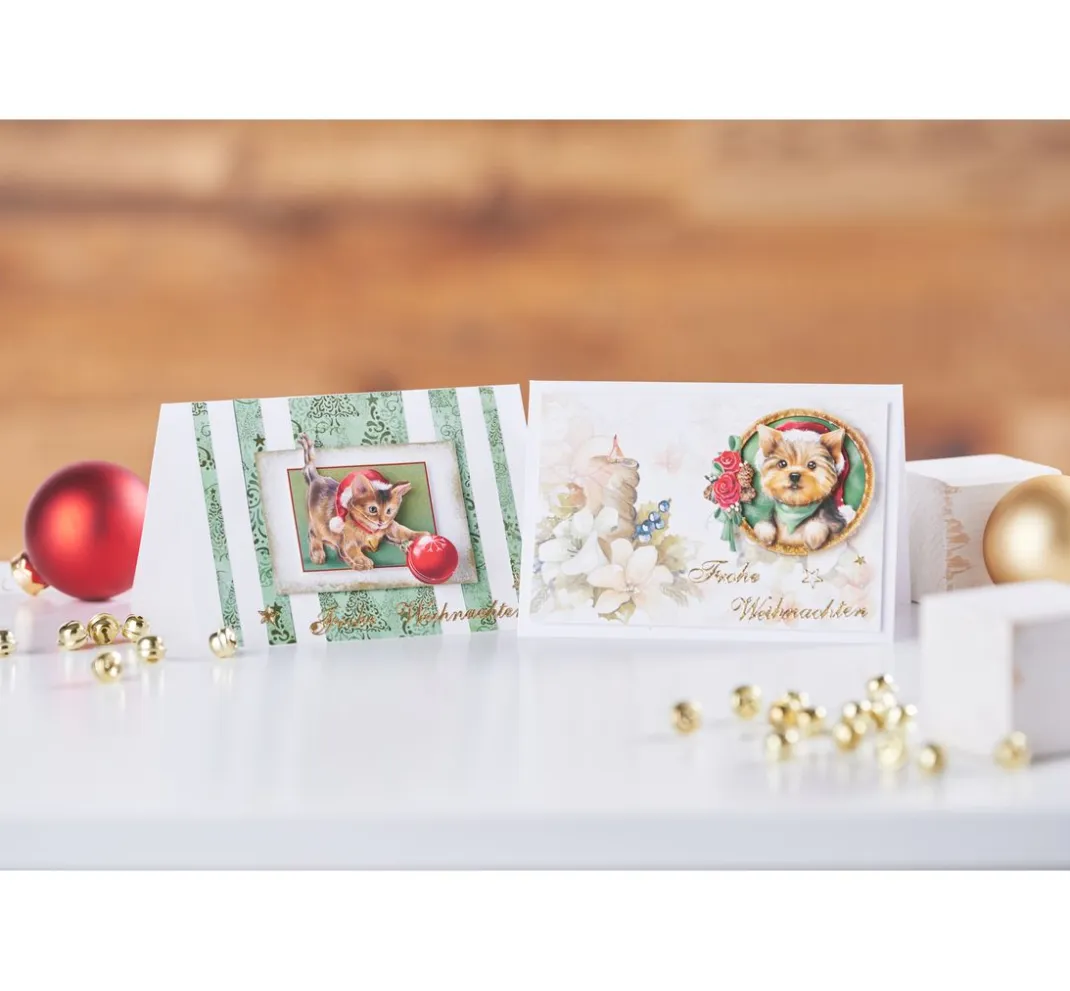 Craft UK Limited Kartengestaltung|Karten & Umschläge>Doppelkarten mit Umschlägen "DIN A6", 50 Stück