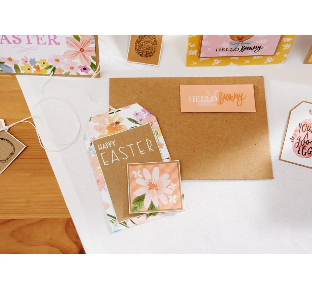 Craft UK Limited Karten & Umschläge|Kartengestaltung>Doppelkarten mit Umschlägen "Kraftpapier", 18 x 13 cm, 50 Stück