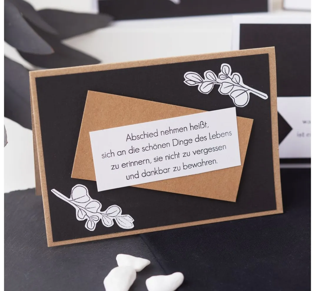 Craft UK Limited Kartengestaltung|Karten & Umschläge>Doppelkarten mit Umschlägen "Kraftpapier", DIN A6, 50 Stück