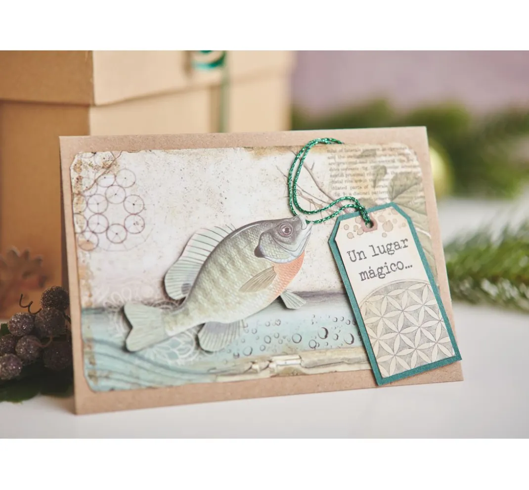Craft UK Limited Kartengestaltung|Karten & Umschläge>Doppelkarten mit Umschlägen "Kraftpapier", DIN A6, 50 Stück