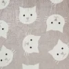 VBS Marktplatz Fleecestoff|Stoff Meterware>Double-Fleece-Stoff "Katze"