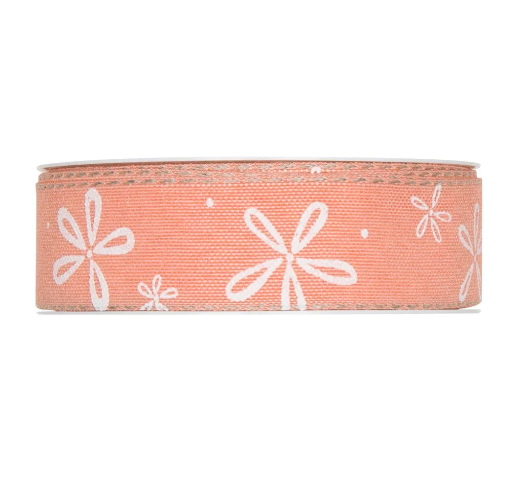 HALBACH Schleifenband|Geschenk- & Ringelband>Druckband "Blüte"