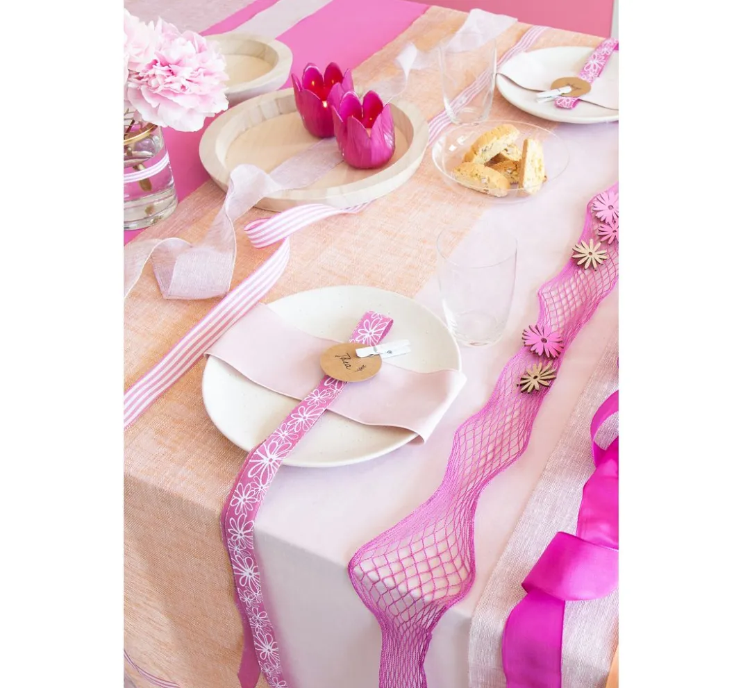 HALBACH Schleifenband|Geschenk- & Ringelband>Druckband "Blüten"