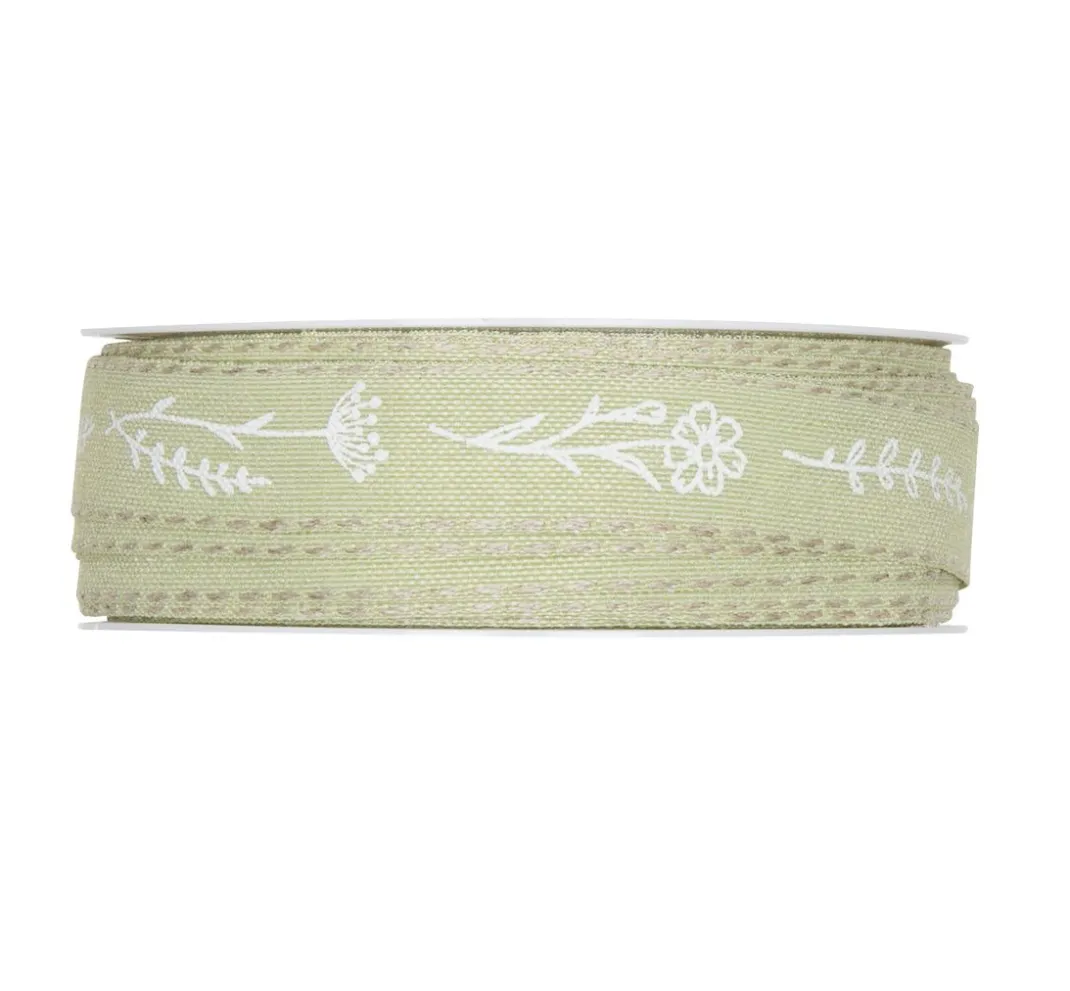 HALBACH Schleifenband|Geschenk- & Ringelband>Druckband "Blumen"