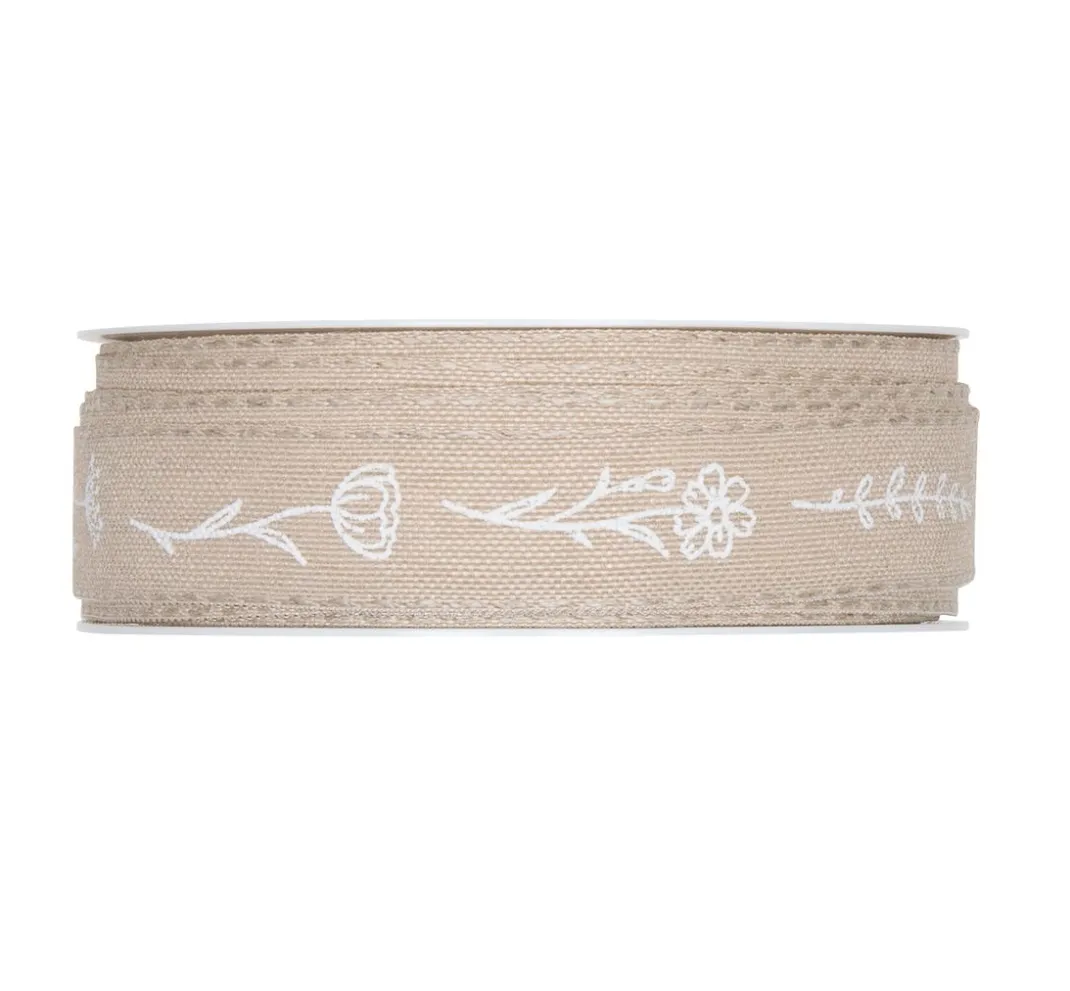 HALBACH Schleifenband|Geschenk- & Ringelband>Druckband "Blumen"