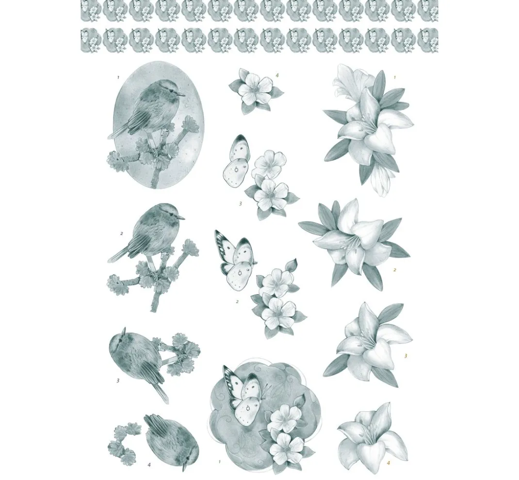 FINDit 3D-Motivbögen|Kartengestaltung>3D-Stanzbogenbuch "Condolences"