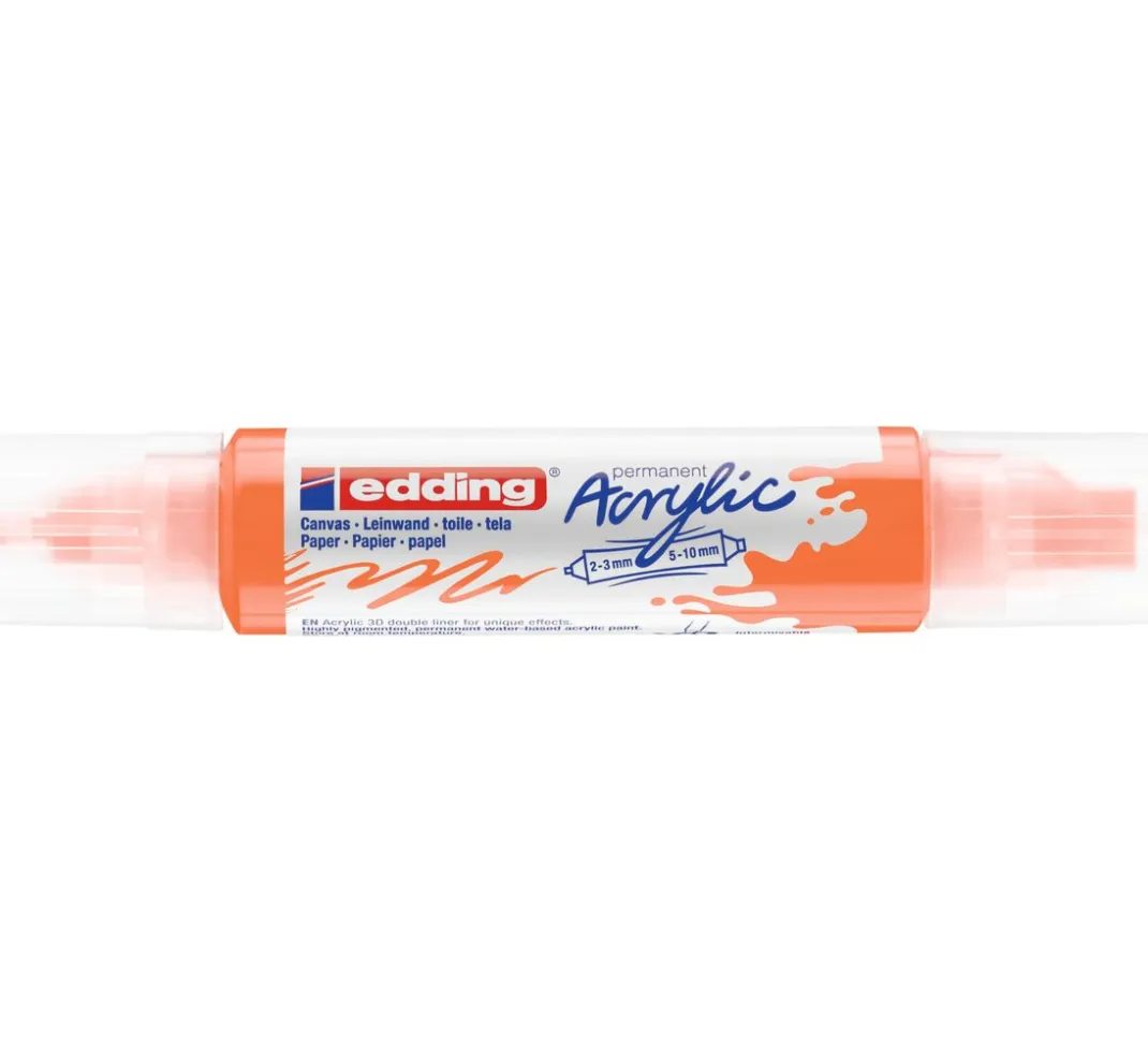 edding Stifte|Künstlerfarbe>5400 Acrylic "Acryl 3D - Double Liner"