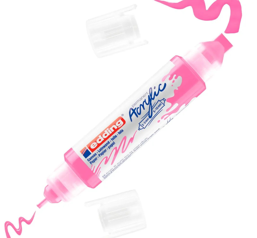 edding Stifte|Künstlerfarbe>5400 Acrylic "Acryl 3D - Double Liner"