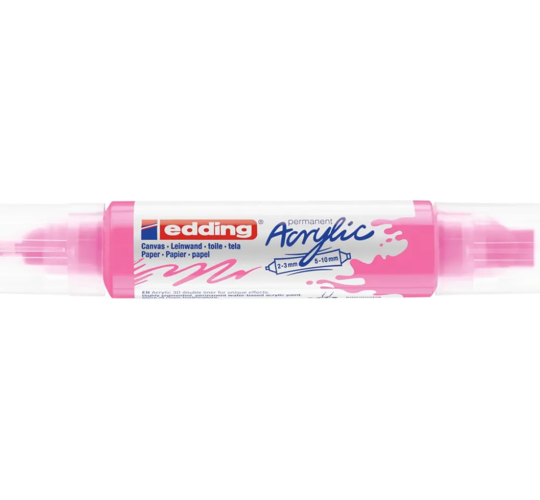 edding Stifte|Künstlerfarbe>5400 Acrylic "Acryl 3D - Double Liner"