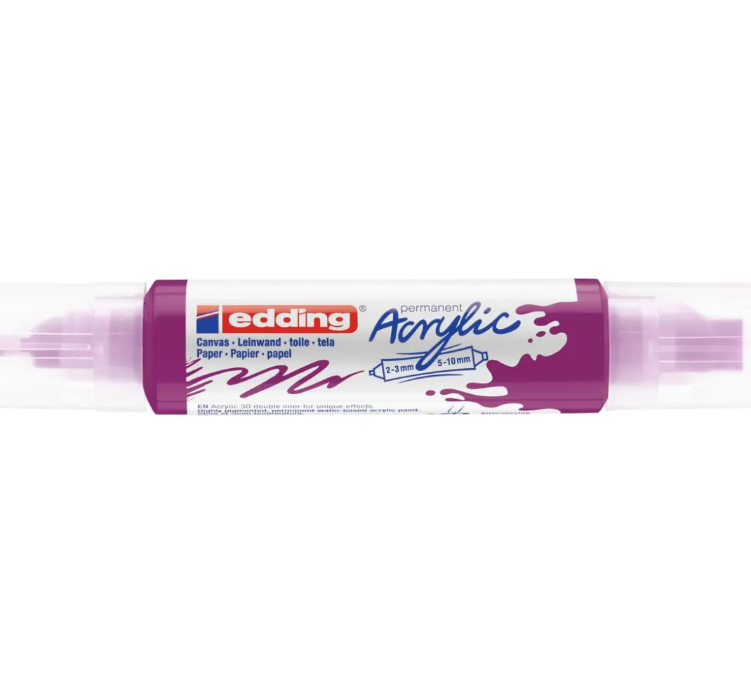 edding Stifte|Künstlerfarbe>5400 Acrylic "Acryl 3D - Double Liner"
