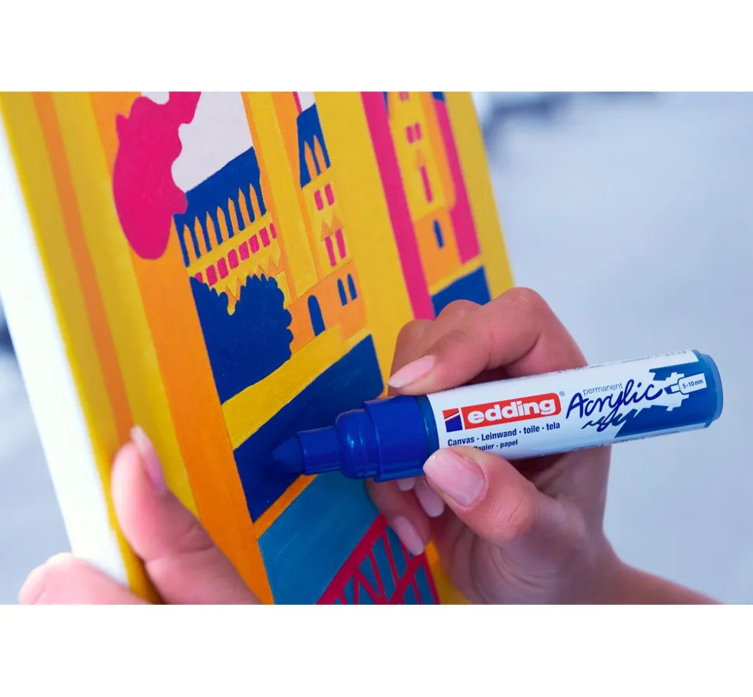 edding Stifte|Künstlerfarbe>5000 Acrylic "Acrylmarker - Breit"