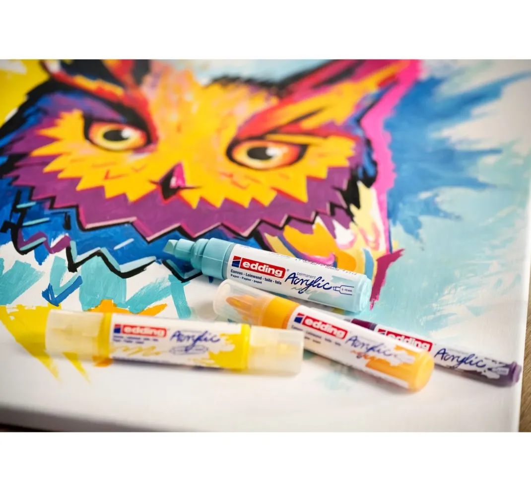 edding Stifte|Künstlerfarbe>5000 Acrylic "Acrylmarker - Breit"