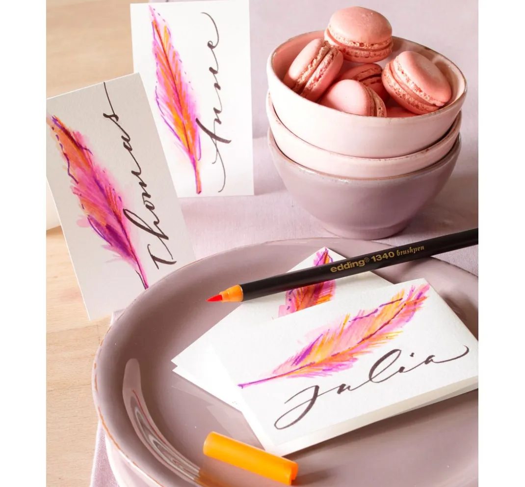 edding Stifte>1340 "Brush Lettering", 10er-Set