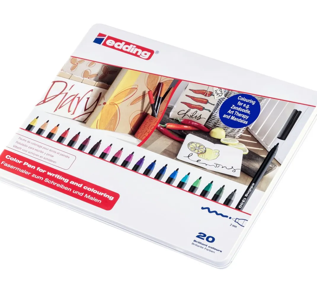 edding Farbsets|Stifte>1300 Color Pen, 20er-Set