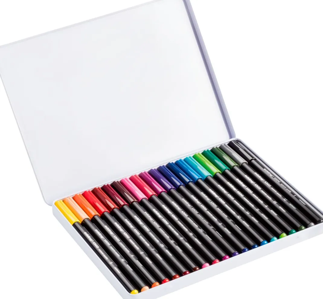 edding Farbsets|Stifte>1300 Color Pen, 20er-Set