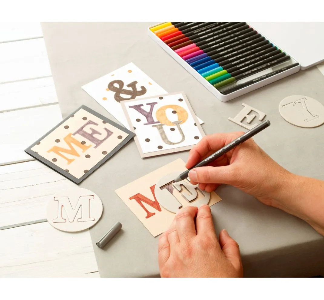 edding Farbsets|Stifte>1300 Color Pen, 20er-Set