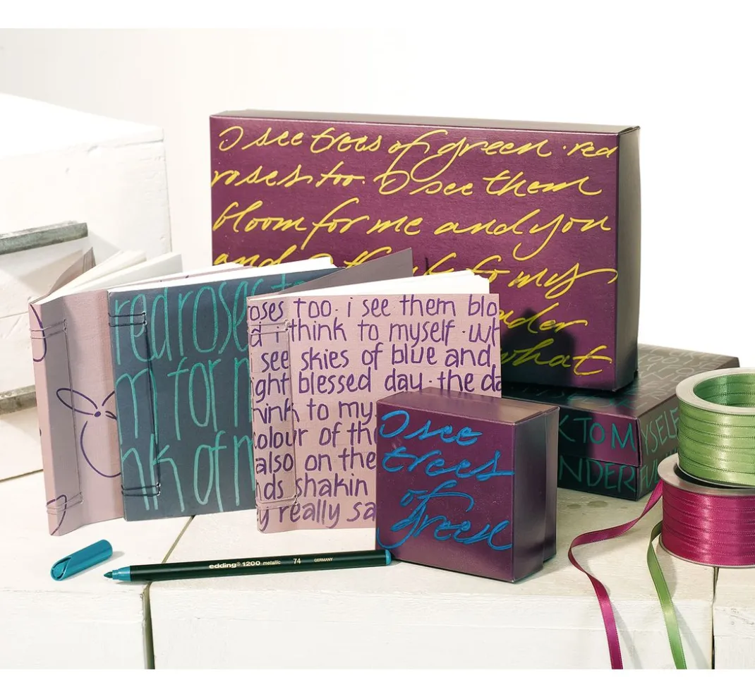 edding Stifte|Kartengestaltung>1200 "Colour Pen Metallic"