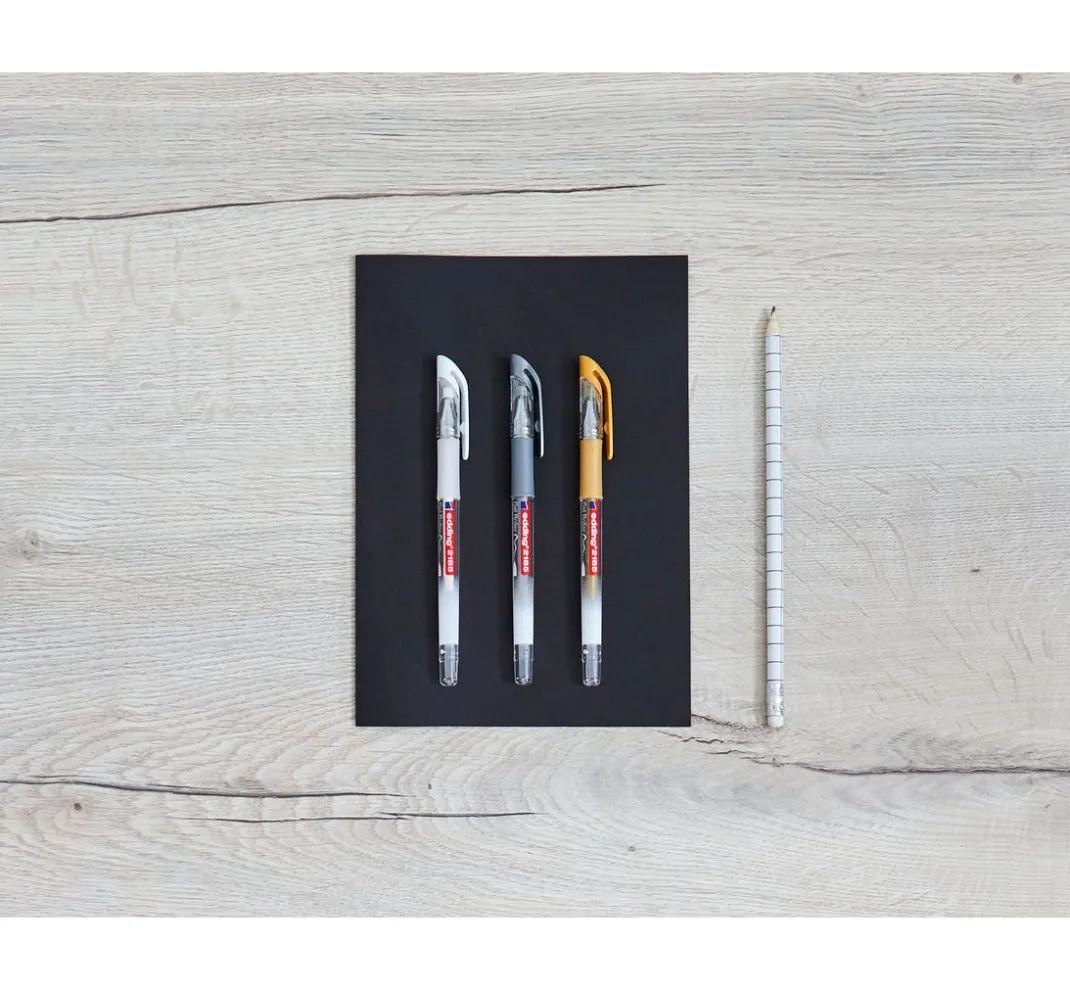 edding Stifte|Scrapbooking>2185 Gelroller metallic, 3er-Set