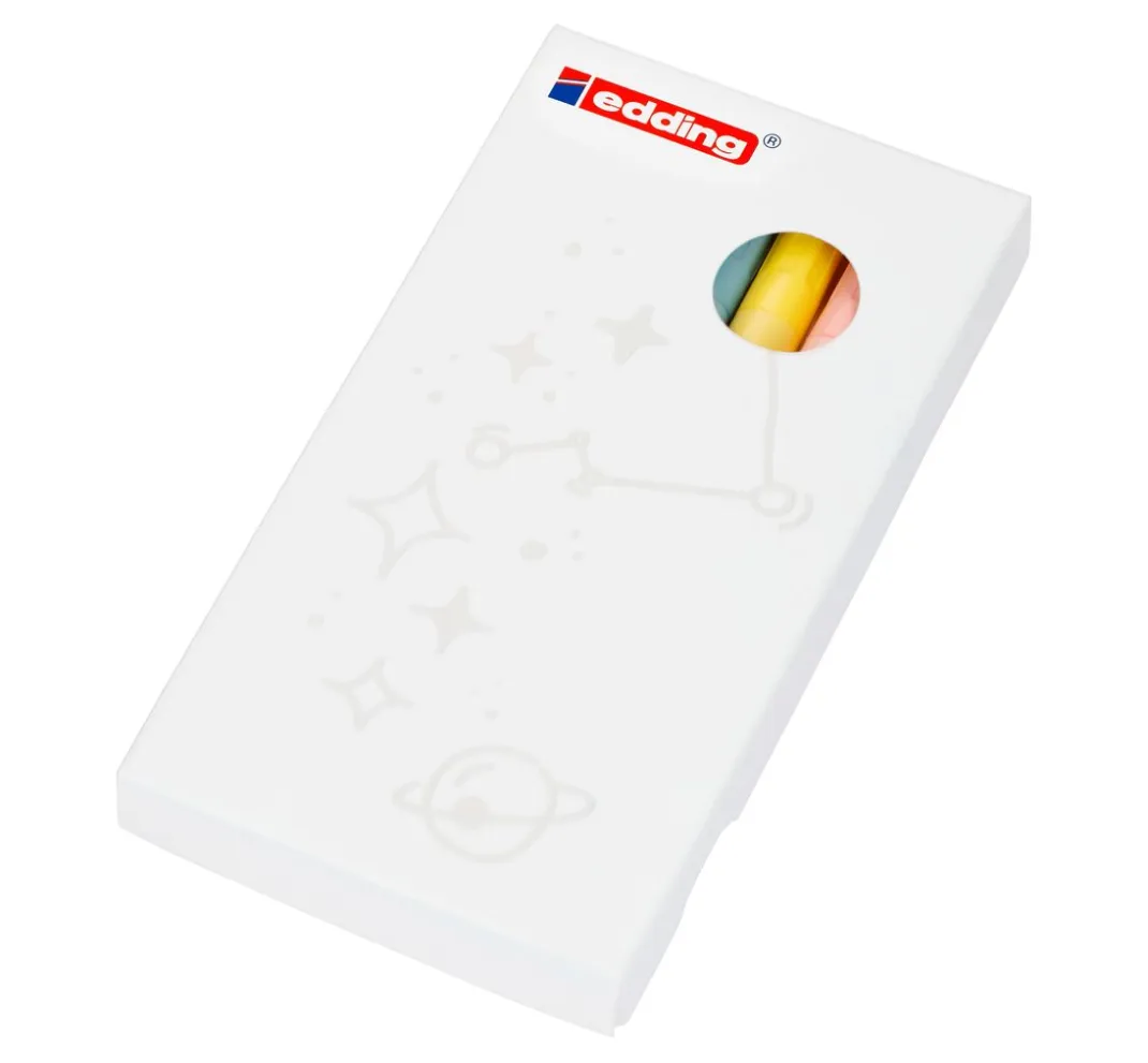 edding Lackfarbe|Stifte>751 Glanzlack-Marker Pastell, 5er-Set