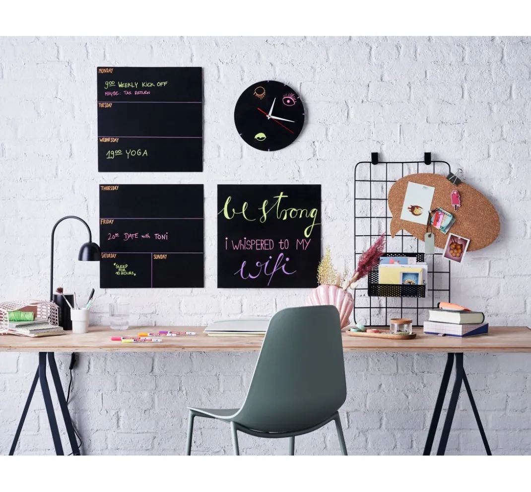 edding Tafelfarbe|Kreidefarbe>4085 Kreidemarker-Set "Pastell", 5-tlg.
