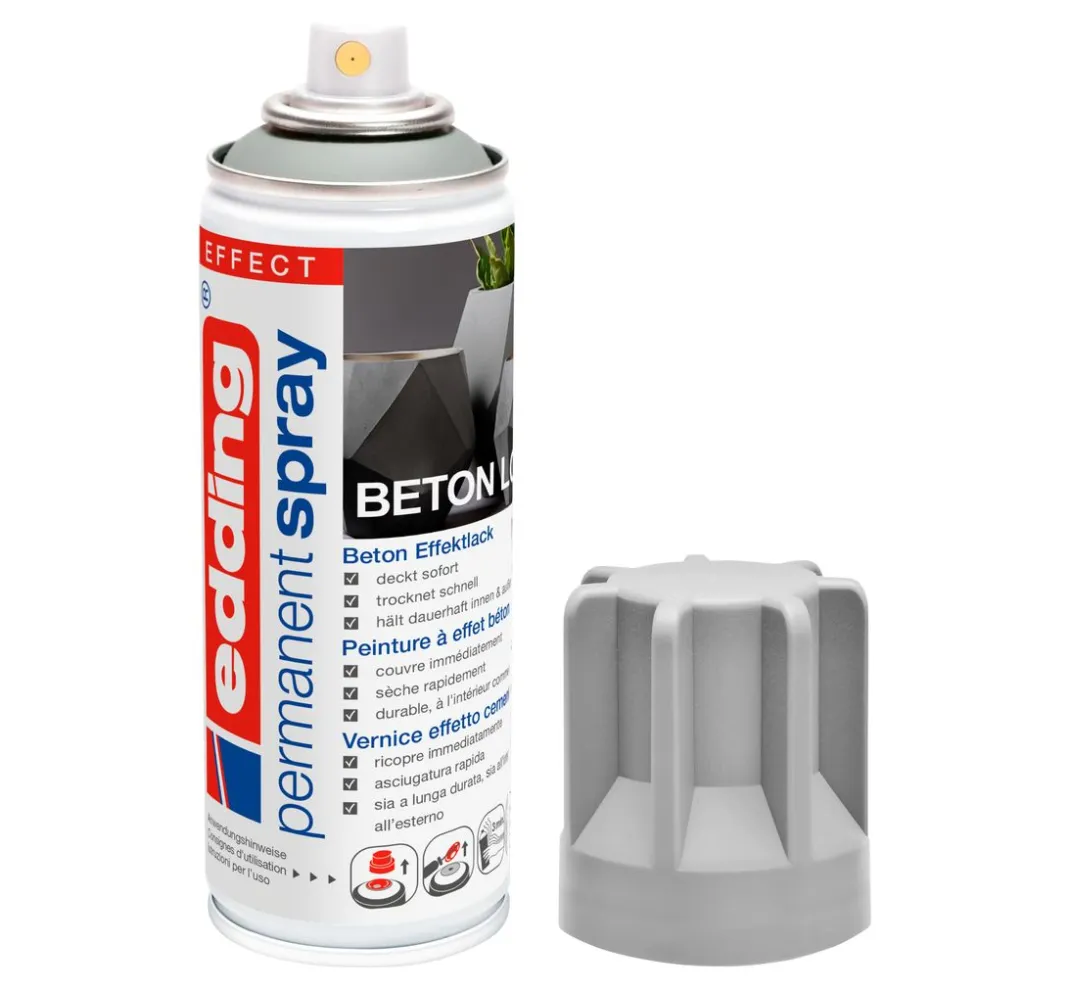 edding Sprühfarbe|Effektfarbe>5200 "Permanentspray", Betoneffekt