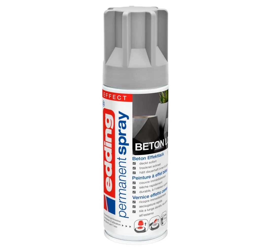 edding Sprühfarbe|Effektfarbe>5200 "Permanentspray", Betoneffekt