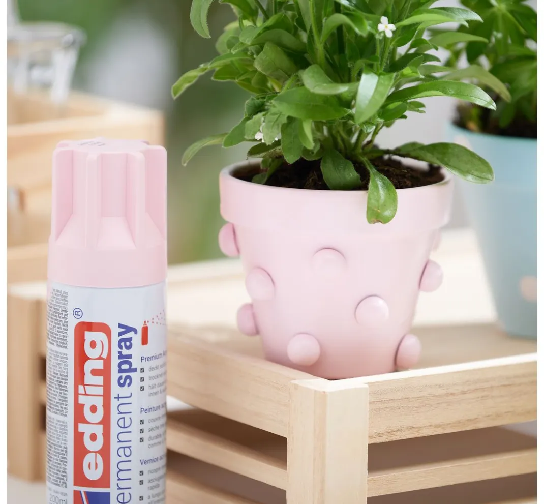 edding Outdoorfarbe|Sprühfarbe>5200 "Permanentspray", Seidenmatt