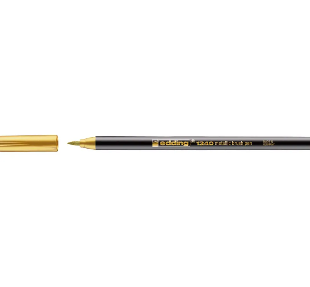 edding Kartengestaltung|Stifte>1340 Pinselstift "Metallic"