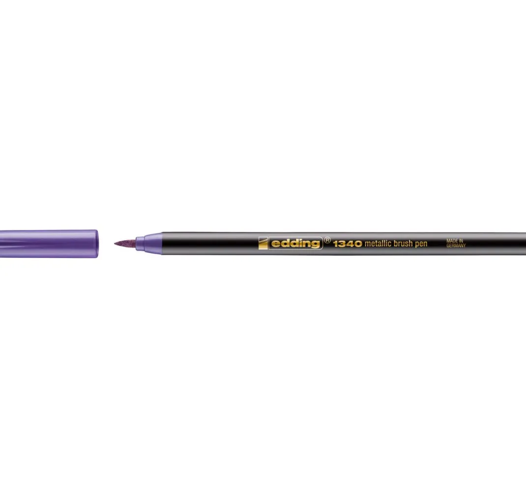 edding Kartengestaltung|Stifte>1340 Pinselstift "Metallic"