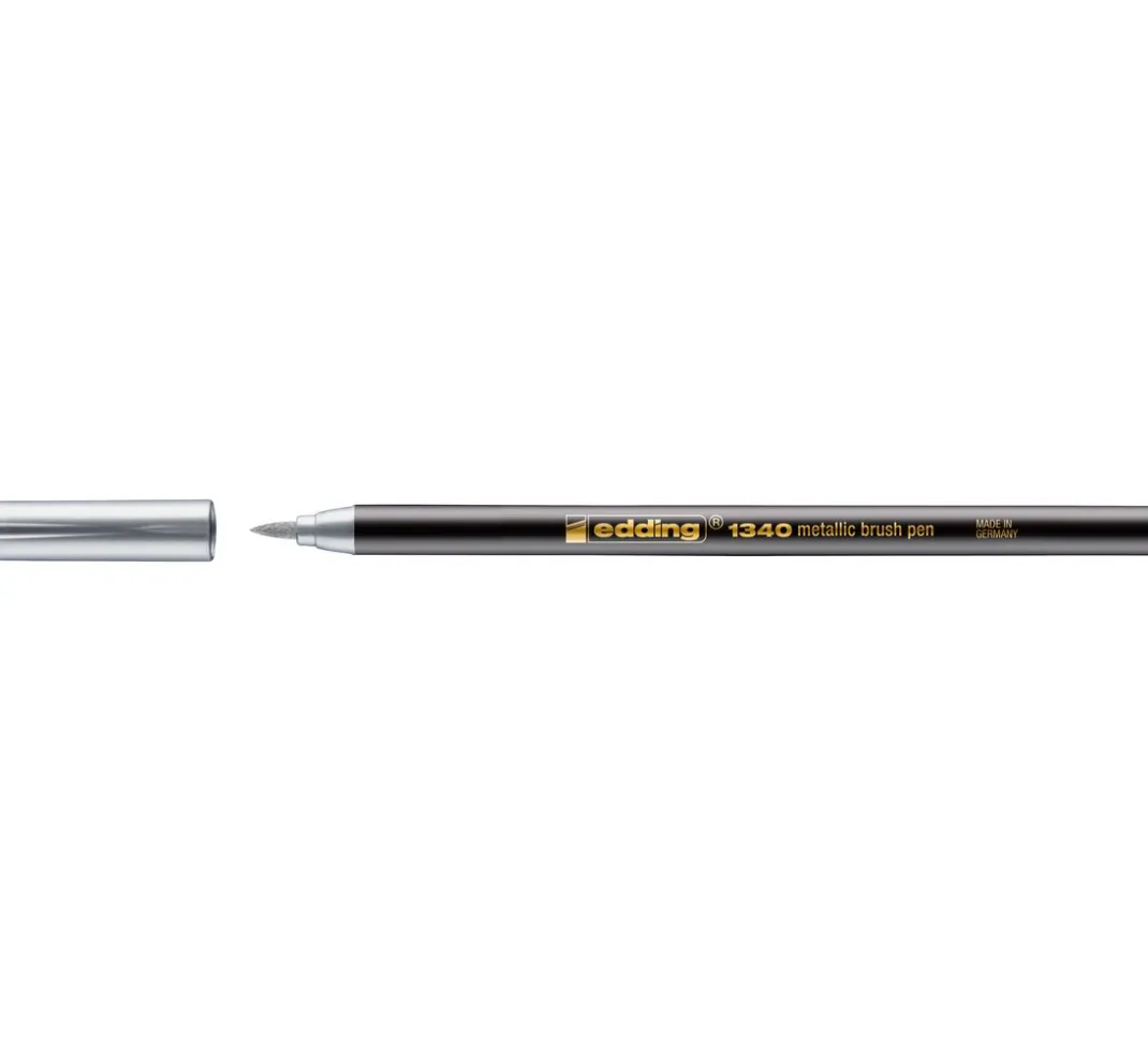 edding Kartengestaltung|Stifte>1340 Pinselstift "Metallic"
