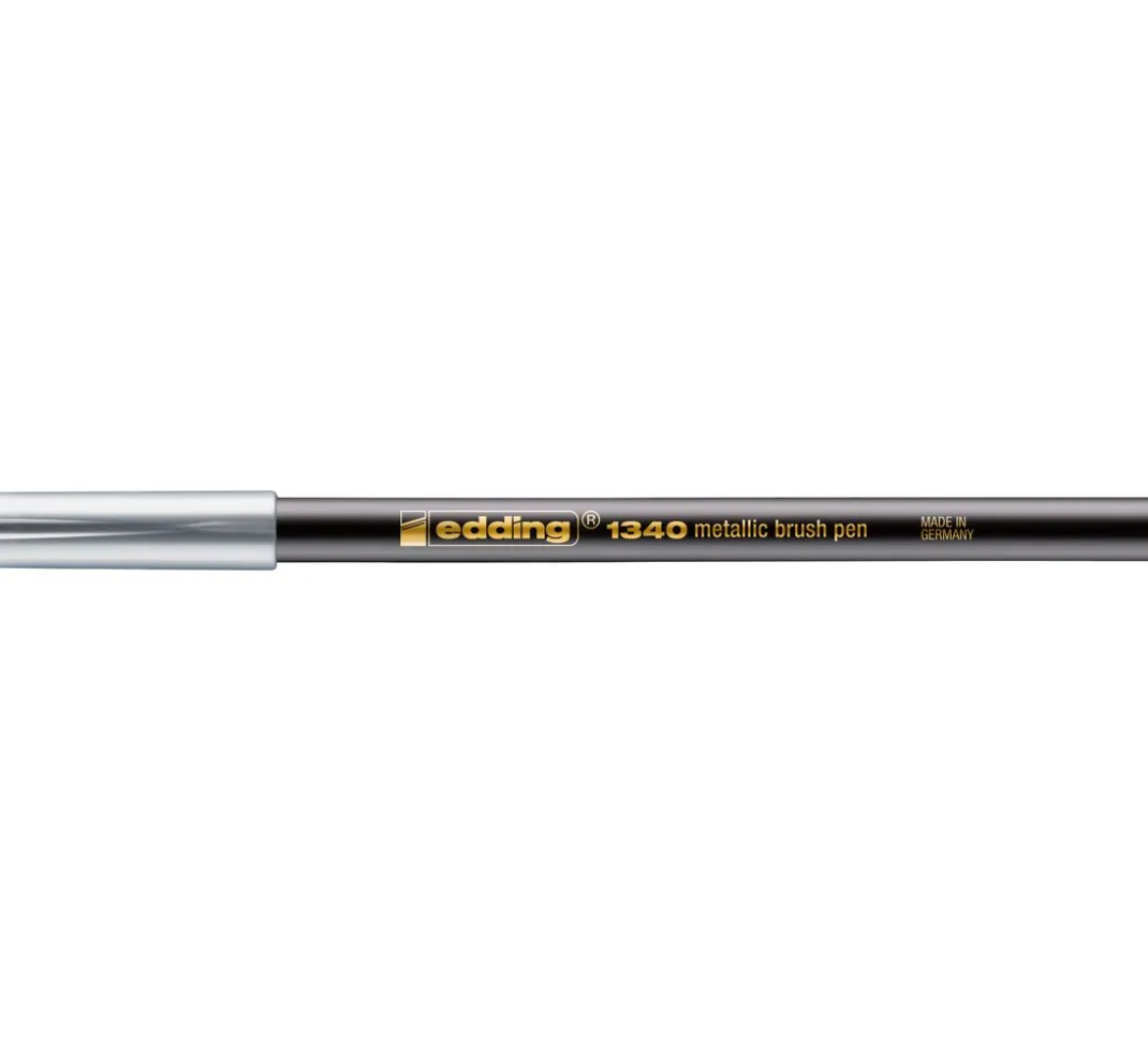 edding Kartengestaltung|Stifte>1340 Pinselstift "Metallic"