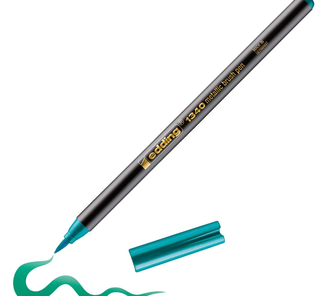edding Kartengestaltung|Stifte>1340 Pinselstift "Metallic"