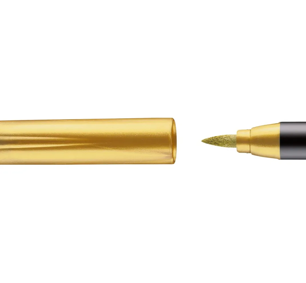 edding Kartengestaltung|Stifte>1340 Pinselstift "Metallic"