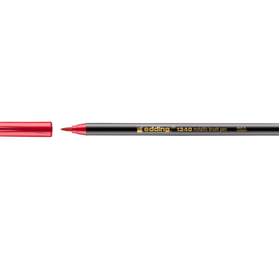 edding Kartengestaltung|Stifte>1340 Pinselstift "Metallic"