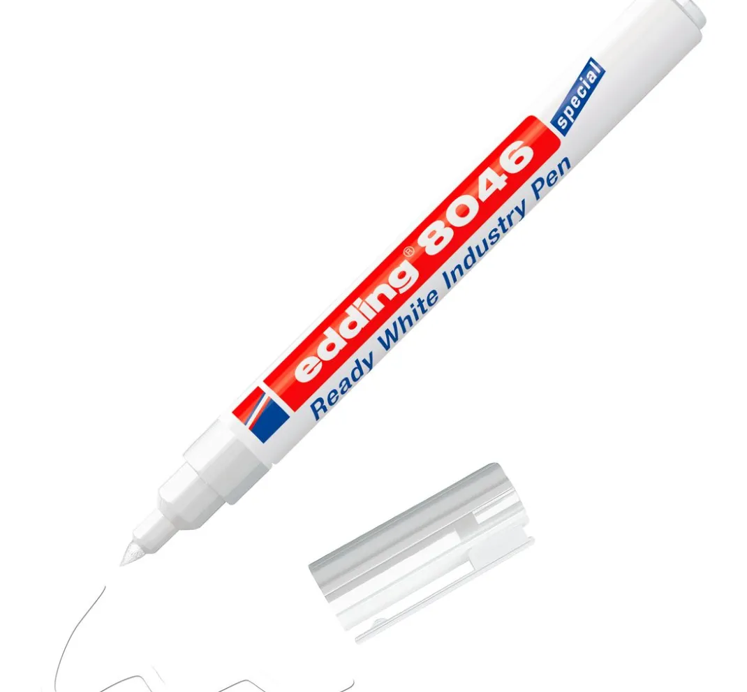 edding Stifte>8046 Ready White Industry Pen