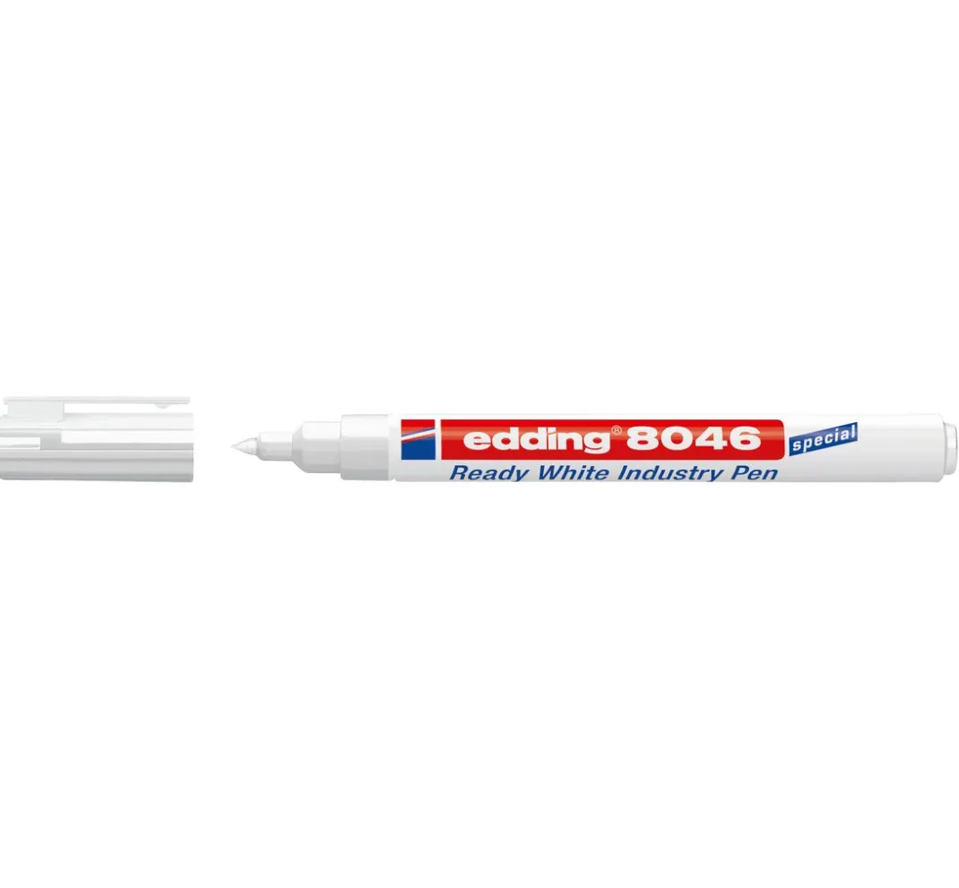 edding Stifte>8046 Ready White Industry Pen