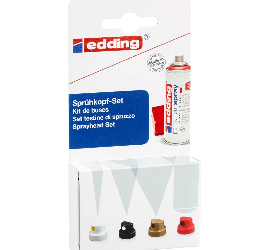edding Weiteres Malzubehör|Sprühfarbe>5200 "Sprühkopf-Set"