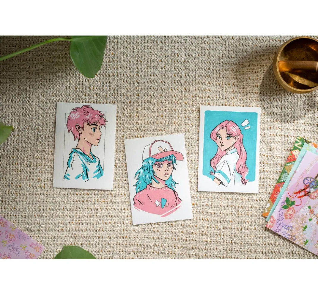 edding Mangas Zeichnen|Bullet Journal>Creative Set "Manga"