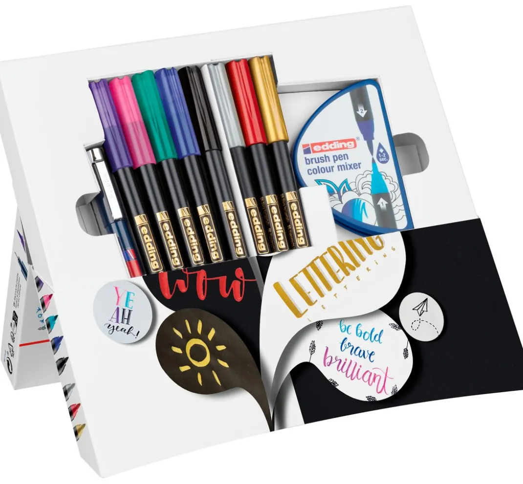 edding Stifte>"Happy Lettering"