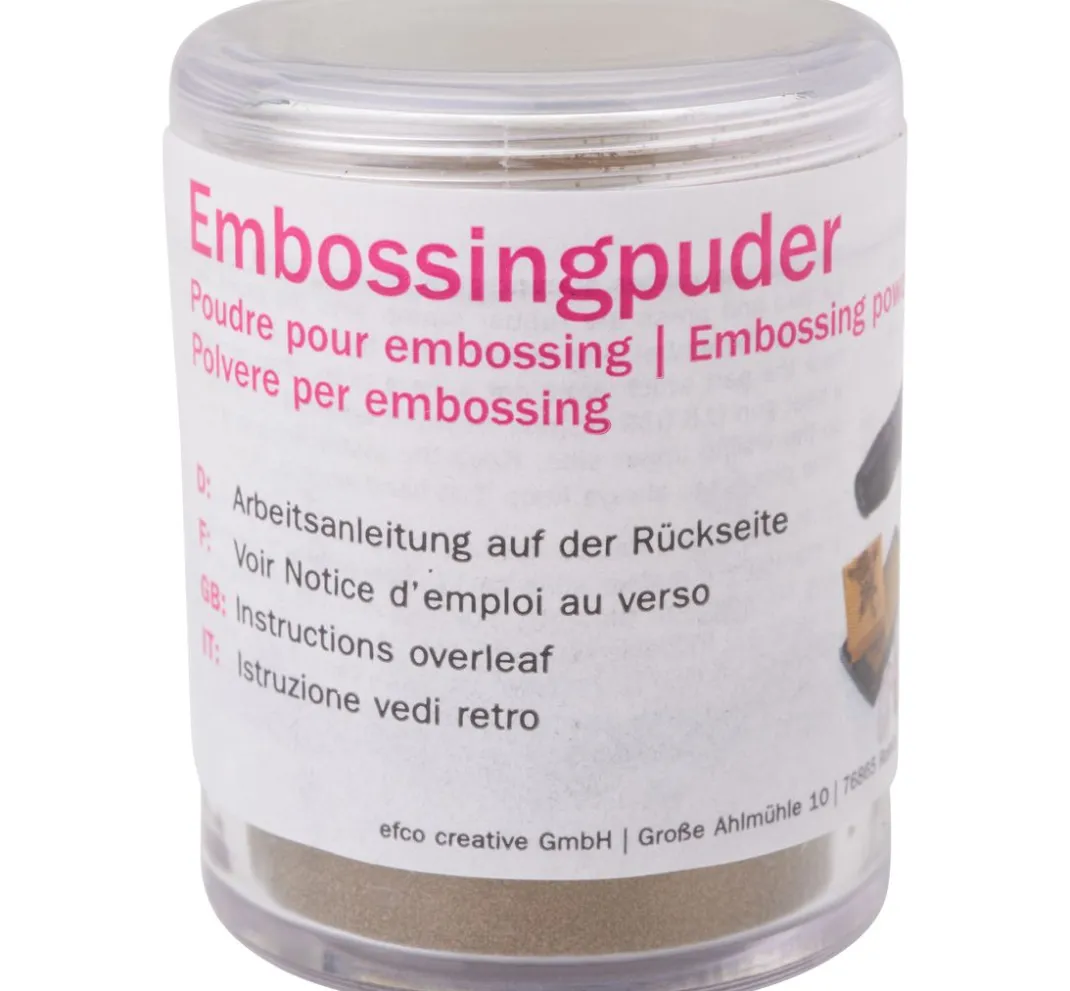 efco Kartengestaltung|Stempel & Zubehör>Einbrennpulver für Embossing, 10 g
