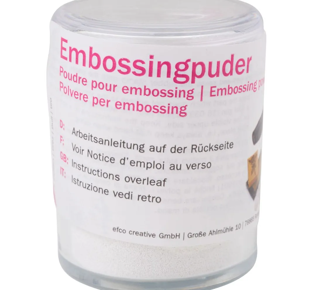 efco Kartengestaltung|Stempel & Zubehör>Einbrennpulver für Embossing, 10 g