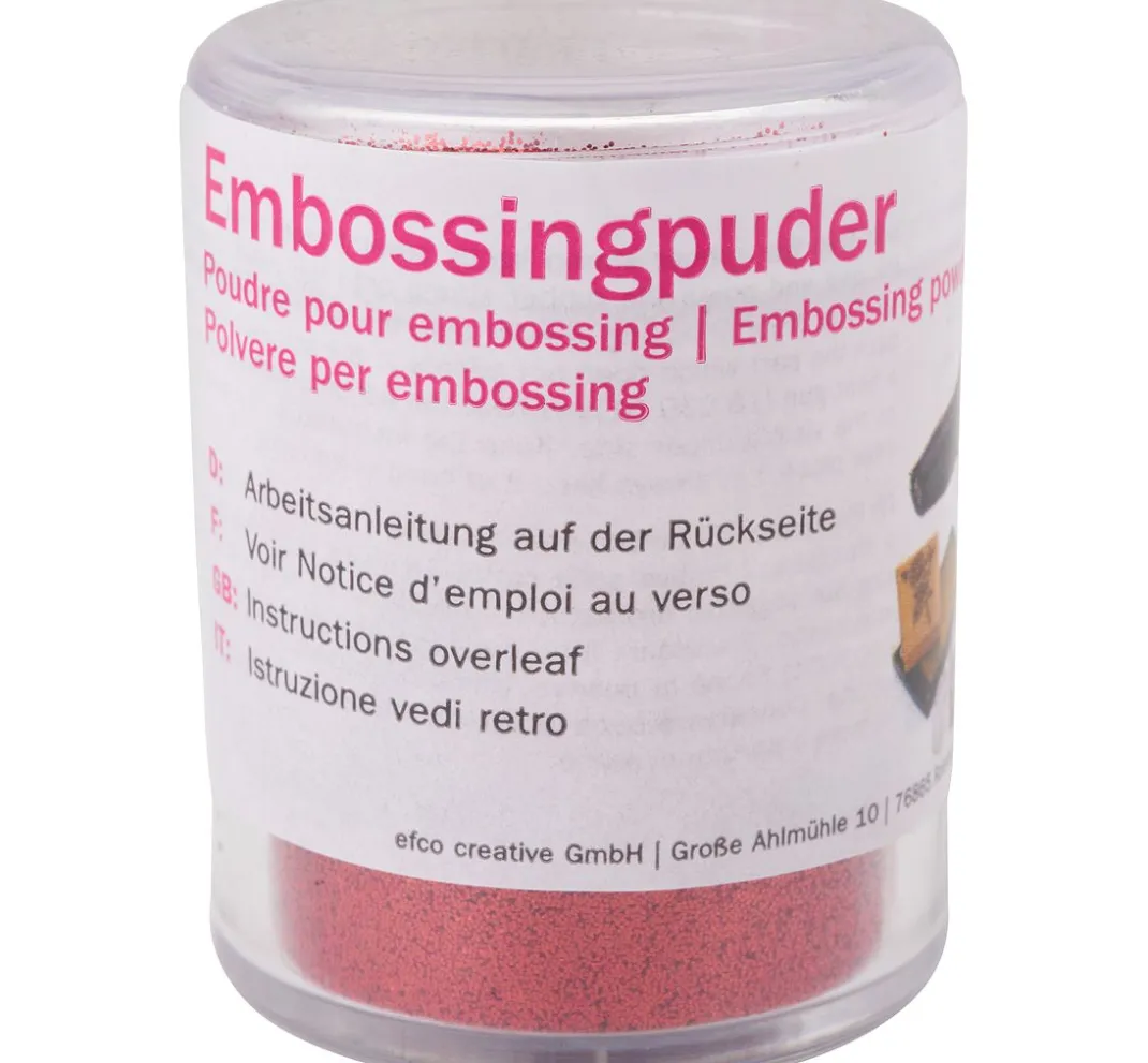 efco Kartengestaltung|Stempel & Zubehör>Einbrennpulver für Embossing, 10 g