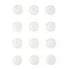 UIT Cabochons|Scrapbooking>Epoxy Sticker "Klar", 12 Stück